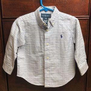 Ralph Lauren toddler boys button down shirt